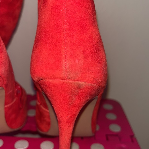 Red Steve Madden booties - Picture 8 of 10